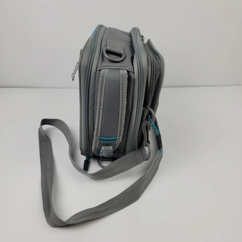 Titan by Arctic Zone Gray Teal Expandable Insulated Lunch Pack 10003058